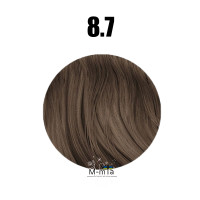 Фарба для волосся Elea Professional Artisto Color № 8.7 "Світло-русявий коричневий"